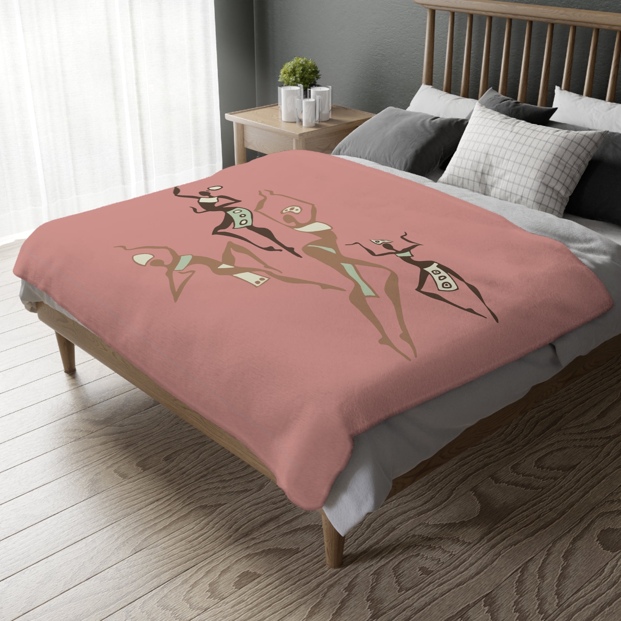 Light Pink and Green