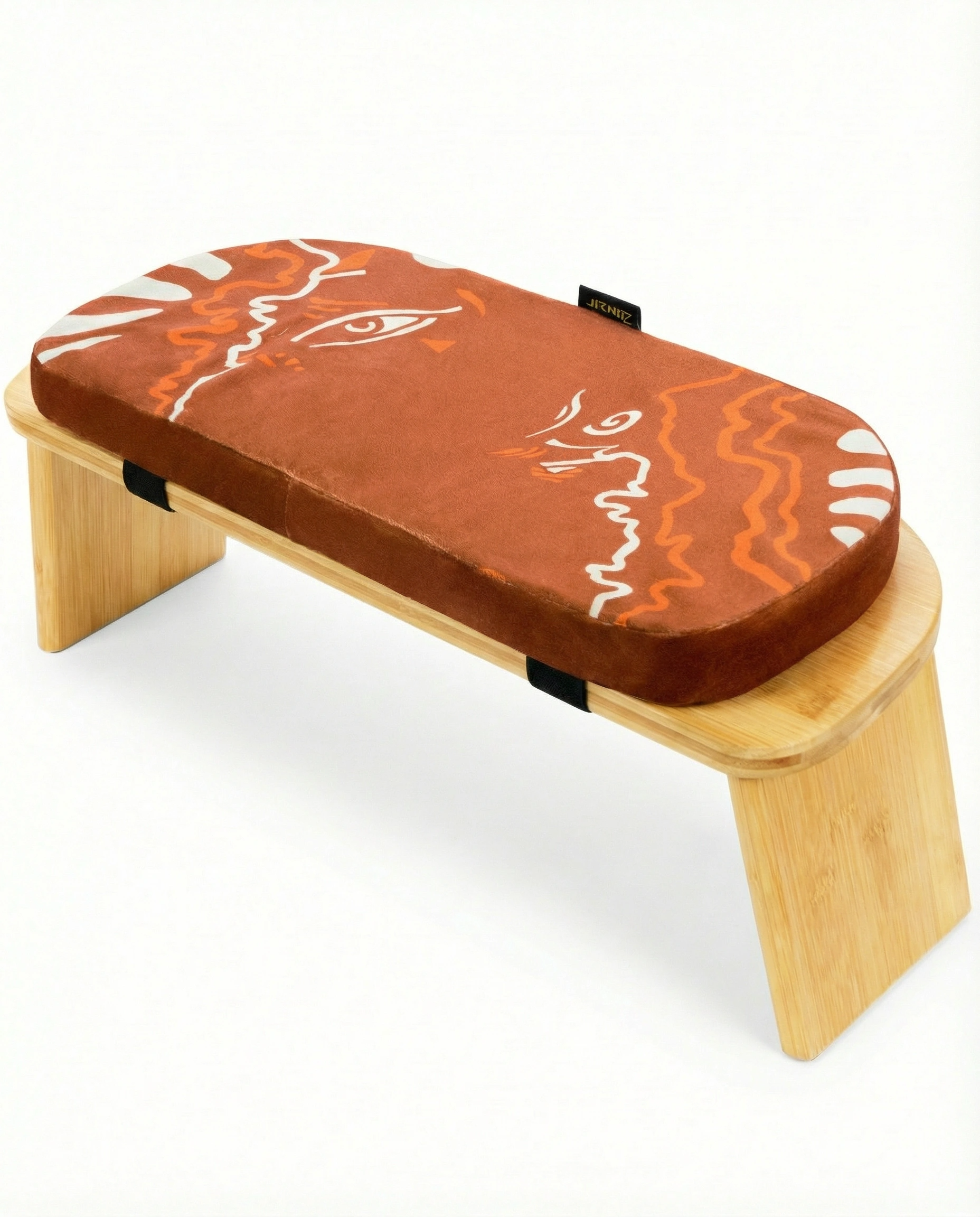 Foldable Bamboo Meditation Bench | Eco-Friendly & Portable