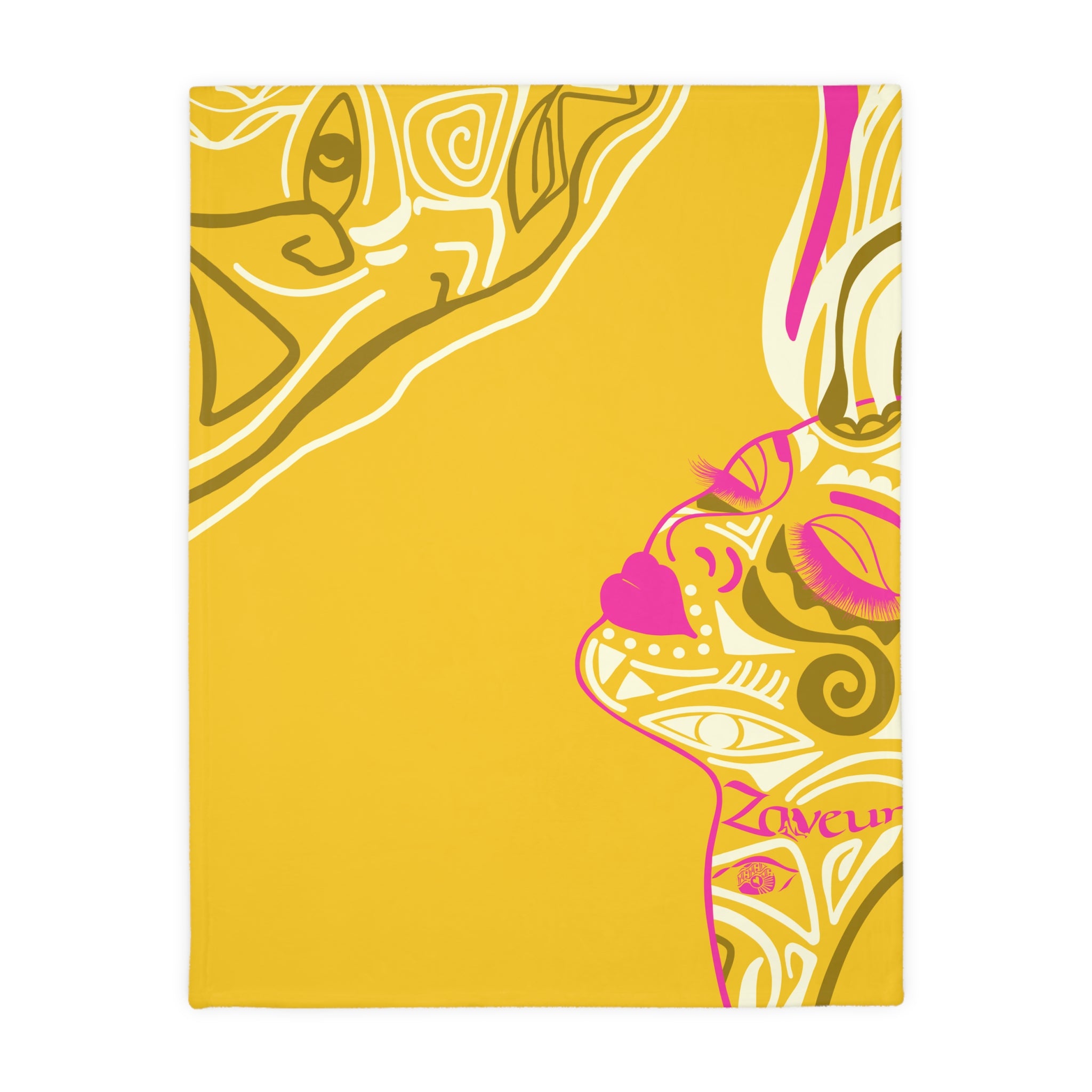 Queen of Phoenix Velveteen Microfiber Blanket (Two-sided print)