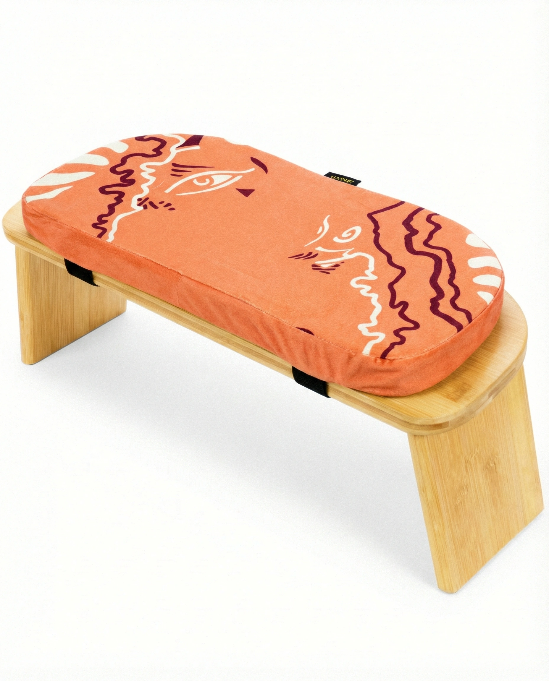 Foldable Bamboo Meditation Bench | Eco-Friendly & Portable